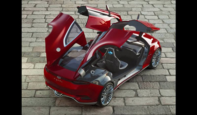 Ford Evos Plug in Hybrid Vehicle Concept 2011 2